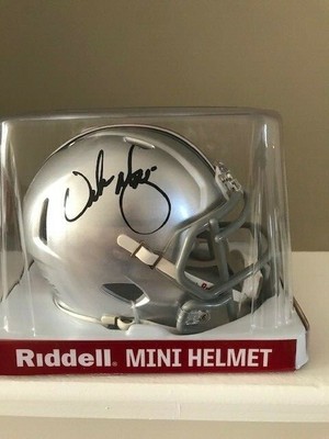urban meyer signed helmet